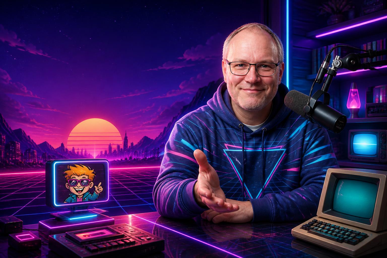 Blog - Einfach mal machen - Intro - Tobias Winkler - Synthwave © 2026 CYM Entertainment